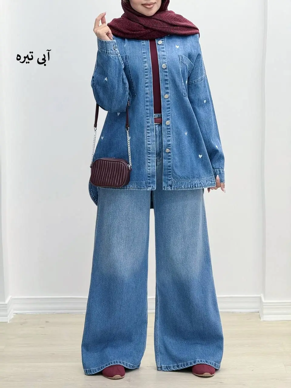 7571-مانتو جین قلب